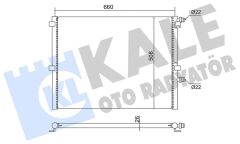 KALE 363710 ILAVE SU RADYATORU BMW B48 B58 G30 G31 G38 G32 G11 G12 G14 G15 G16