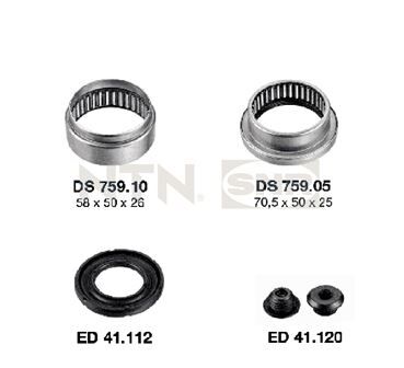 SNR KS559.05 ARKA TORSİYON TAMİR TAKIMI KİTİ PEUGEOT P206 99>09