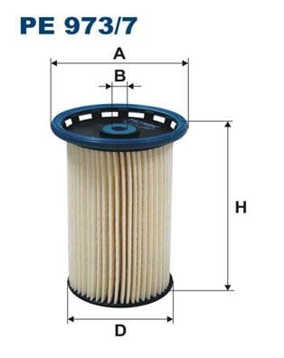 FILTRON PE973.7 YAKIT FİLTRESİ PASSAT 05 > SHARAN 10 > TIGUAN 07 > AUDI Q3 11 > SEAT ALHAMBRA 11 > 2.0 TDİ