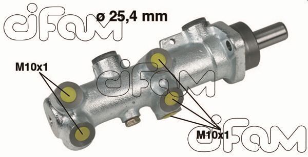 CIFAM 202239 ANA MERKEZ JUMPER 1.9-2.0-2.5-2.8 94-02 DUCATO 2.5-2.8 94-02 BOXER 2.0-2.8 99-02 25.4mm