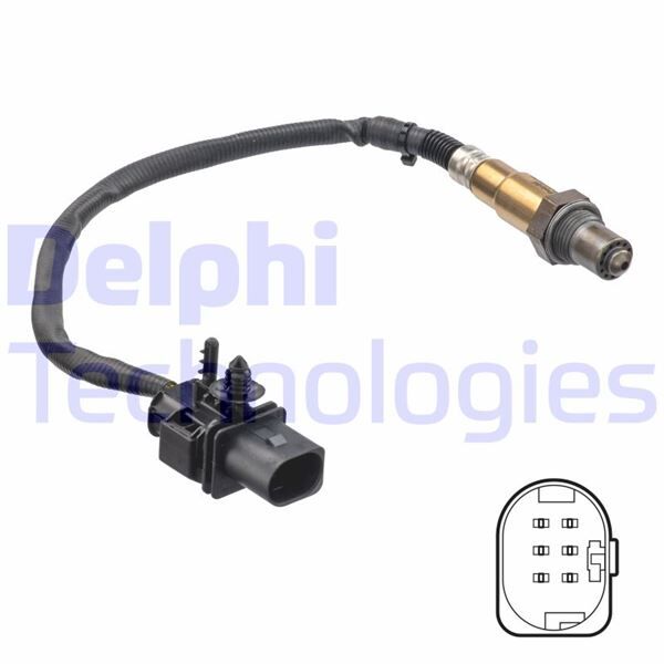 DELPHI ES21268-12B1 OKSIJEN SENSORU KAT. ONCESI RENAULT MASTER III 10> TRAFIC III 16> FLUENCE 13> NİSSAN QASHQAI I 11> 1.6dCi 2.3 dCi