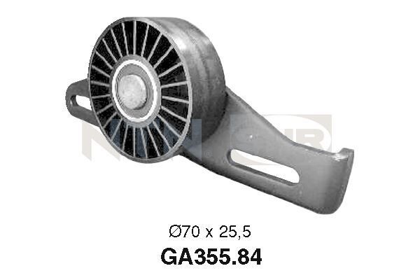 SNR GA35584 ALTERNATÖR GERGİ RULMANI CLIO II 98> KANGOO 97> MEGANE I 96> 1.4-1.6-1.6 16V LAGUNA II 01> 1.6 16V