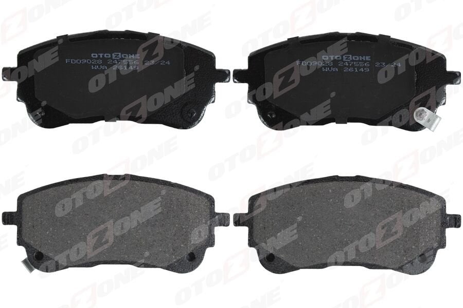 ÖN FREN BALATA TOYOTA COROLLA 1.6L 1ZR-FAE ZRE210 19-> / 1.2L 8NR-FTS NRE210 / 1.8L 2ZR-FXE Hybrid Z WE211 ZWE219 19-> / YARIS CROSS 1.5L 20->