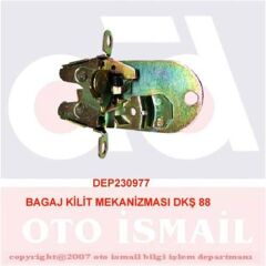 DEPAR 0977 BAGAJ KİLİT MEKANİZMASI DKŞ 88