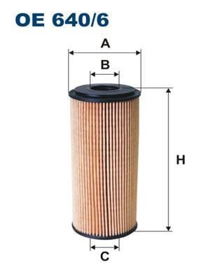 FILTRON OE640.6 YAG FILTRESI MERCEDES OM640 W168 W245 W414