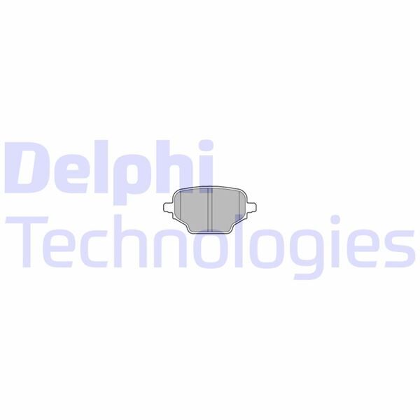 DELPHI LP3580 ARKA FREN BALATASI OPEL COMBO E PEUGEOT PARTNER-RIFTER CITROEN BERLINGO TOYOTA PROACE CITY 18> FIAT DOBLO 23>