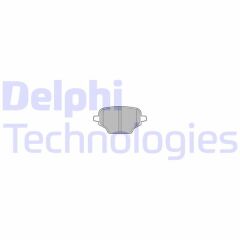 DELPHI LP3580 ARKA FREN BALATASI OPEL COMBO E PEUGEOT PARTNER-RIFTER CITROEN BERLINGO TOYOTA PROACE CITY 18> FIAT DOBLO 23>