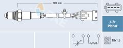 FAE 77494 OKSİJEN SENSÖRÜ ÖN P207-P208-P308-P508-P3008-P5008-RCZ-C4-C5-DS3-DS4-DS5 1.6 THP EP6 4 KUTUP
