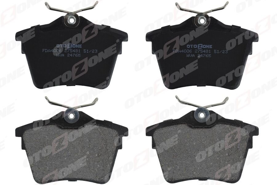 OTOZONE FDA4006 ARKA FREN BALATASI P307 00>09 P308 07>14 PARTNER 08> PARTNER TEPEE 08> BERLINGO 08> C4 04>16 XSARA PICASSO 99>11 DS4 15>18