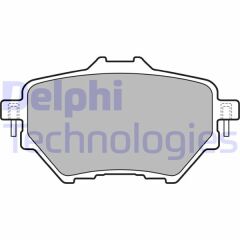 DELPHI LP2505 ARKA FREN BALATASI ASTRA L 21> COMBO E 18> GRANDLAND 17> MOKKA e 20> C4 18> C4 e 22> BERLINGO 18> PARTNER 18> RIFTER 18> 508 18> 308 II-III 13> 3008 16> 408 22> DS4 II 21> 268mm / PROACE CITY 21>