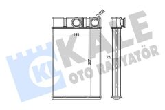 KALE 352130 KALORİFER RADYATÖRÜ OPEL INSİGNİA 2.0 CDTİ 08 > CRUZE 06 > 206X150X26 OTO.-MEK.