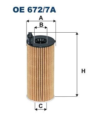 FILTRON OE672.7A YAG FILTRESI BMW B37 B38 B46 B47 B48 F20 F22 G42 F30 F34 G20 G21 G28 F36 G22 G26 F10 G30 G31 G38 G60