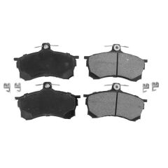 AYD 60284A ÖN FREN BALATA MITSUBISHI CARISMA 1.6L 4G92 DA1A 95-> aşınma ikaz kontağı mevcut - şimli