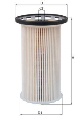 MAHLE KX386 MAZOT FİLTRESİ GOLF VII 13>PASSAT 14>TIGUAN 14>CADDY III 11>A3 12>TOLEDO LE