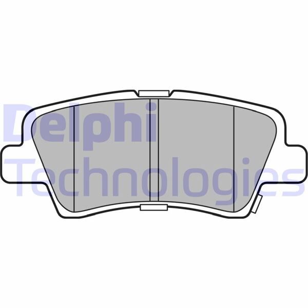 DELPHI LP3309 FREN BALATASI ARKA HYUNDAI IONIQ-TUCSON-KIA NIRO