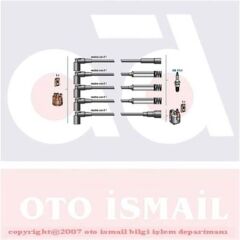 DODUCO 7808 BUJİ KABLO TAKIMI METAL TÜPLÜ OPEL VECTRA A-OMEGA A-FRONTERA A-CALIBRA A 1.8-2.0 ie 8V 88>95