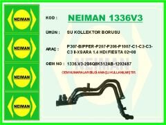 NEIMAN 1336V3 SU KOLLEKTOR BORUSU P307-BIPPER-P207-P206-P1007-C1-C2-C3-C3 II-XSARA 1.4 HDI FIESTA 02>08