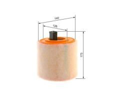 SARDES SA2705.S HAVA FİLTRESİ SÜNGERLİ OPEL ASTRA K 15>22 1.0-1.4-1.6 XFL-XFT-DTH-DTE-DTI-DTN-XNT-DTR-SHT