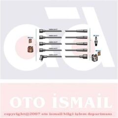 DODUCO 7710 BUJİ KABLO TK DKŞ-M131 DÜZ MOTOR