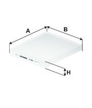 FILTRON FILT K 1381 CHR (X1) POLEN FILTRESI .