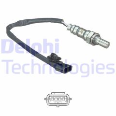 DELPHI ES20523-12B1 OKSİJEN SENSÖRÜ CLIO III 05> KANGOO 08> LAGUNA III 08> MEGANE II 07> MODUS 05> SCENIC II 07> 1.6 16V CLIO IV 12> CAPTUR 13> 0.9TCe