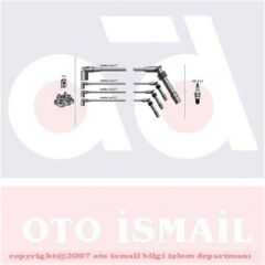 DODUCO 7816 BUJİ KABLOSU TAKIMI OPEL CORSA B-COMBO B 93>00 1.2-1.4İ C12NZ-12NZ-C14NZ