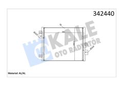 KALE 342440 KLİMA KONDENSERİ PORSCHE 911-TARGA-BOXSTER-CAYMAN AL-AL