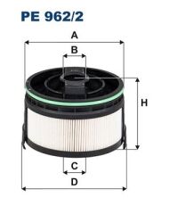 FILTRON PE962.2 YAKIT FILTRESI MERCEDES OM654 W205 C257 W213 C238 W463 C253 V167 W222 W447 W223 B907 B910