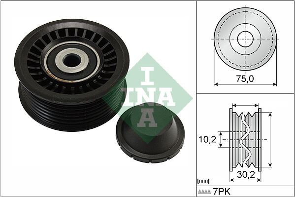 INA 532066810 ALTERNATÖR GERGİ RULMANI RENAULT CAPTUR 13> CLIO IV 12> MEGANE III 09> 1.2 TCe 1.4TCe