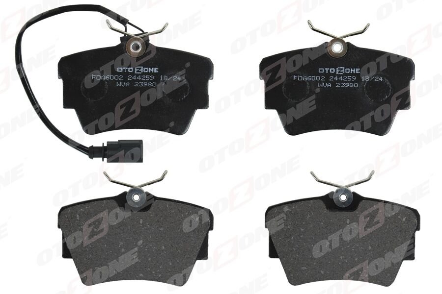 OTOZONE FDA6002 ARKA FREN BALATASI RENAULT TRAFIC II 06> TRAFIC III 15> OPEL VIVARO A 06> VIVARO B 15>