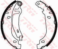 TRW GS8531 ARKA PABUÇ BALATA XSARA 1.5D 1.6 1.8 D 1.9D 97-00 ZX 91-97 306 1.4 1.6 1.8 2.0 93-01 180x31