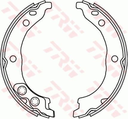 TRW GS8715 EL FREN PABUÇ BALATA BOXER-2.0-2.0HDI-2.2HDI-2.8D 2.8HDI 98 02 >JUMPER98 02 >DUCATO 98 02 > 172x42