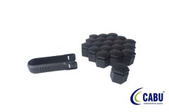 BİJON KAPAĞI SİYAH 17X23mm CORSA C-D-E. ASTRA G-H. ZAFIRA.MERIVA.ADAM 20 ADET 220644