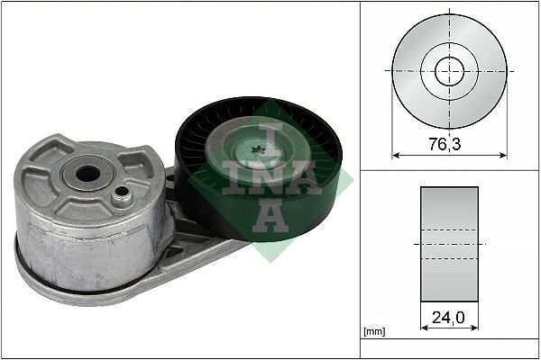 INA 534072510 V KAYIŞ GERGİ KOMPLE FORD TRANSİT-CUSTOM 18> 2.0 ECOBLUE