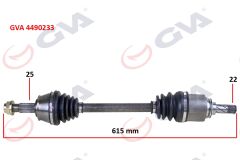 GVA 4490233 KOMPLE AKS SOL CORSA D 1.3 CDTI 06 > DTJ 615mm