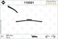 VALEO 119501 SILECEK SUPURGESI ARKA 380mm LAND ROVER RANGE ROVER SPORT II L494 SWF