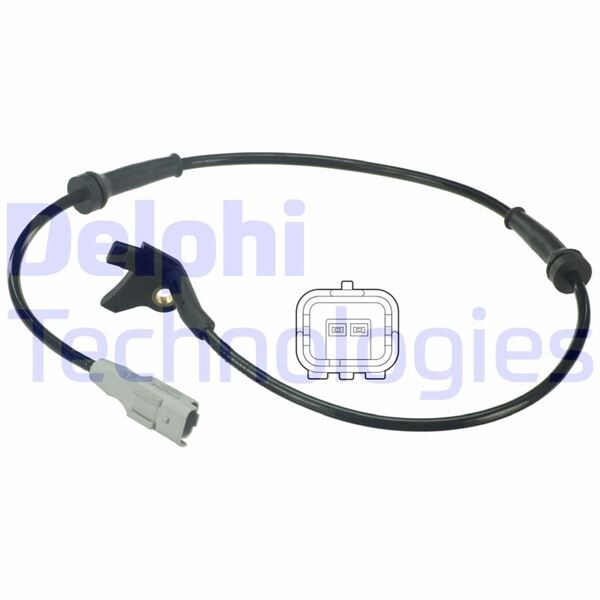 DELPHI SS20397 ABS DEVİR SENSÖRÜ ÖN PEUGEOT PARTNER 08> CITROEN BERLINGO 08> C4 PICASSO 09>13