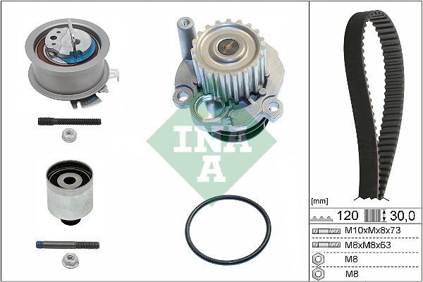 INA 530020132 DEVİRDAİMLİ TRİGER SETİ T5-CADDY3-JETTA-GOLF5-1.4-1.9TDI AVB-AVF-AWX-AXB-BJB-BLS-BKC-AMF-BNV-AMF-BNM