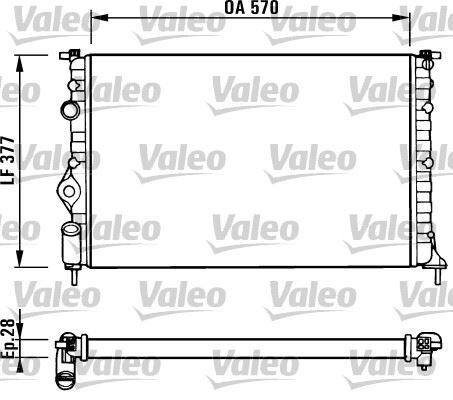 VALEO 731379 RADYATÖR RENAULT MEGANE
