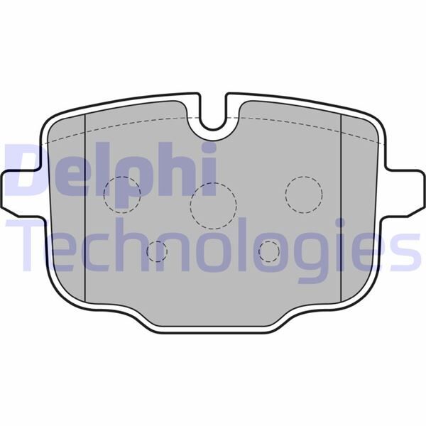 DELPHI LP2246 FREN BALATASI ARKA BMW G20 G80 G28 G22 G82 F10 F11 F12 F13 F06 G32 G01 F97 G08 G02 F98
