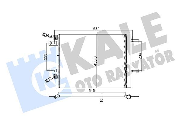 KALE 353150 KLİMA RADYATÖRÜ KONDENSERİ OPEL ASTRA L-GRANDLAND-VIVARO C-ZAFIRA LIFE PEUGEOT P3008 II-P308 II- P5008 II-P508 EXPERT IVPARTNER-C4 PICASSO-JUMPY IV-PARTNER-BERLINGO 1.2-1.5-1.6-2.0 HDI-PureTech-THP