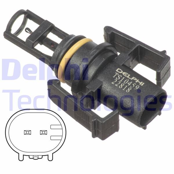 DELPHI TS10459 HAVA SICAKLIK SENSORU MERCEDES W168 W176 W202 W203 W204 W639 B906 . VW LT 28-35-46