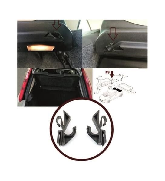 ALPER 731092 BAGAJ PERDE BRAKETİ SOL DOBLO III-FİORİNO-GRANDE PUNTO-STİLO