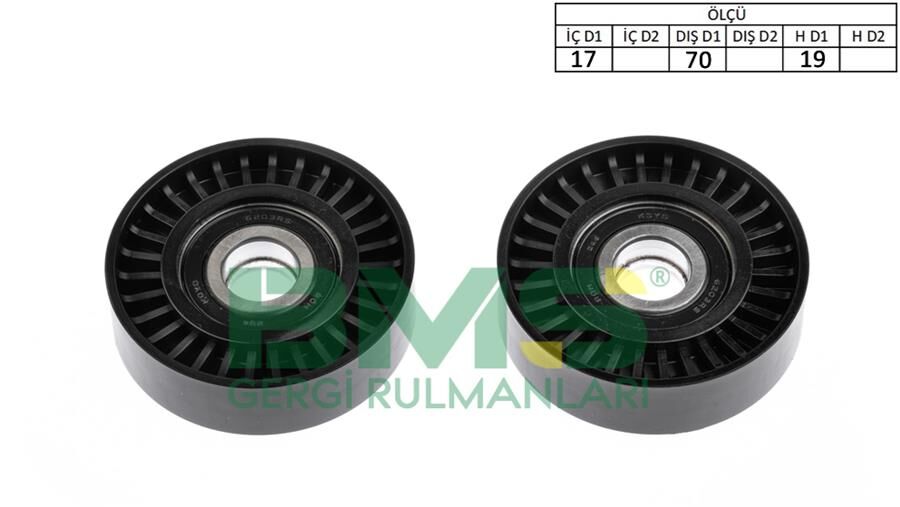 BMS 436 ALTERNATÖR GERGİ RULMANI TOYOTA AURIS COROLLA 1.33L 1NR-FE NRE180 6 vites 13-18 / YARIS 1.33L 1NR- FE NSP130 12-17
