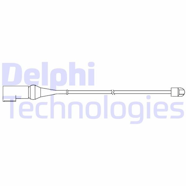 DELPHI LZ0278 FREN BALATA FİŞİ ARKA TRANSIT V-363 14> 310 mm