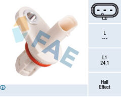 FAE 79396 EKSANTRİK KAM MİLİ DEVİR SENSÖRÜ CORSA D-CORSA E-ASTRA J-ADAM-INSIGNIA A-MERIVA B-MOKKA-ZAFIRA C 1.2 XEL-XER 1.4 XEL-XER-NET-NEL 1.7 DTC-DTE
