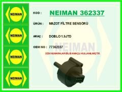 NEIMAN 362337 MAZOT FİLTRE SENSÖRÜDOBLO 1.9JTD