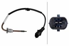 HELLA 6PT010376941 EGZOZ SICAKLIK SENSÖRÜ KISIM 1 OPEL INSIGNIA A 08>17 2.0 CDTI A20DTR SAAB 9-5 /
