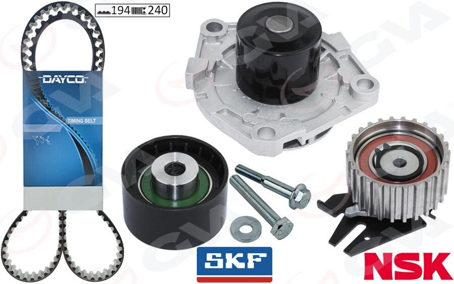GVA 59WPK2918-1 TRIGER SETI-DEVIRDAIMLI FIAT EGEA 15> LINEA 09> DOBLO III 10> BRAVO II 07>14 500 L-X 12> ALFA ROMEO GIULIETTA 10> MITO 08>15 JEEP RENEGADE 14> OPEL COMBO 12> SUZUKI SX4 S-CROSS 13> VITARA 15>1.6D MT
