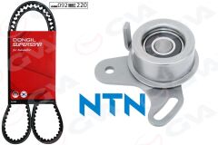 GVA 59T9103 TRİGER KAYIŞ SETİ EKSANTRİK SETİ HYUNDAI ACCENT 1.3L 4G13 G4EH 95-00 / 1.5L G4EK Karbüratörlü 95-00 1 KAYIŞ 1 RULMAN 092x220